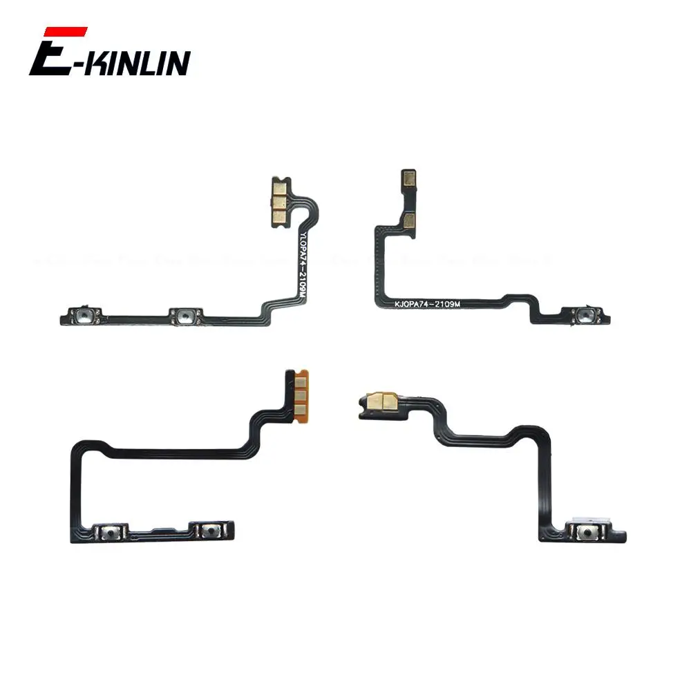 Volume Button Power Switch On Off Key Ribbon Flex Cable For OPPO A94 A95 A96 A97 4G 5G Replacement Parts