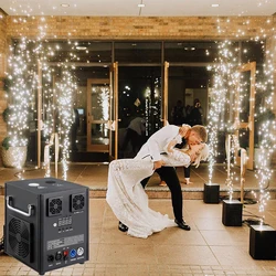 MÃĄquina de chispa de llama frÃa para fuegos artificiales, maquinaria pirotÃĐcnica portÃĄtil de 600W, lanzallamas con Control remoto DMX