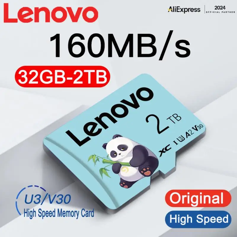 

Lenovo флэш-карта памяти 10, 128 ГБ, высокоскоростная карта Micro TF SD, 1 ТБ, 512 ГБ, карта памяти 256 ГБ для телефона, камеры, дрона