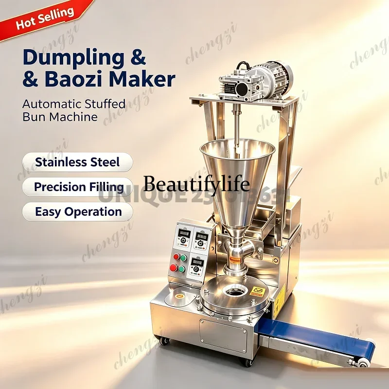 Small Desktop Automatic The Dim Sum Steam Stuffed Bun Make Stuffed Bun Baozi Machine Dumpling Bao Bun Momo Dimsum Maker
