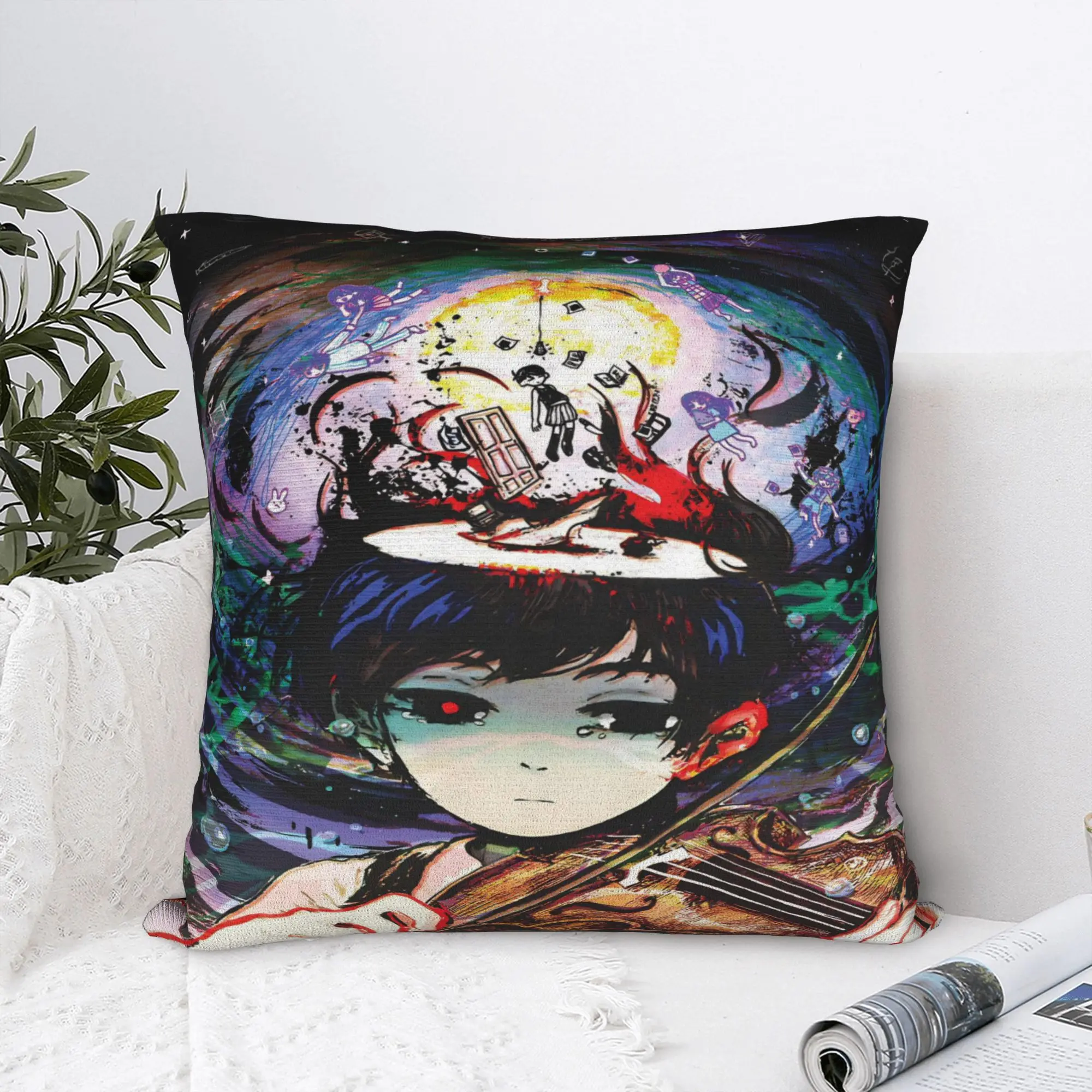  Sally Face Sal Fisher Indie Printed Pillowcase Cushion Cover  Pillow Covers New Style Car Decorations Zippered Multi-Size