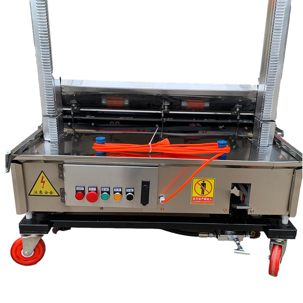Convenient wall plastering machine Decorative building cement plastering crusher