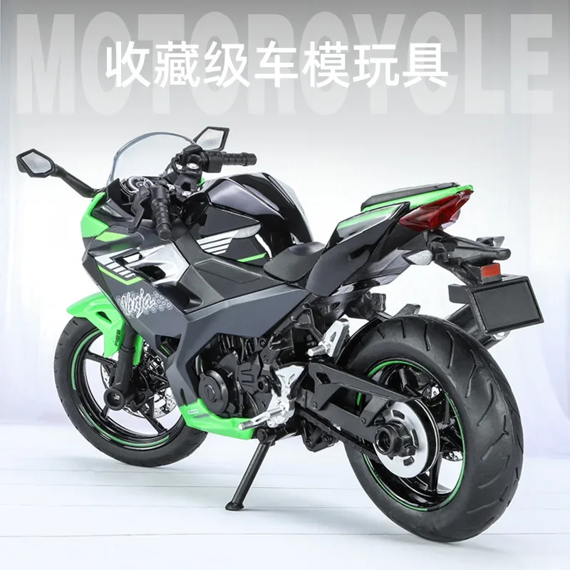 1: 12 Kawasaki 400 Kleine Ninja Legering Motorfiets Model Mode Trend Collectie Decoratie Cadeau