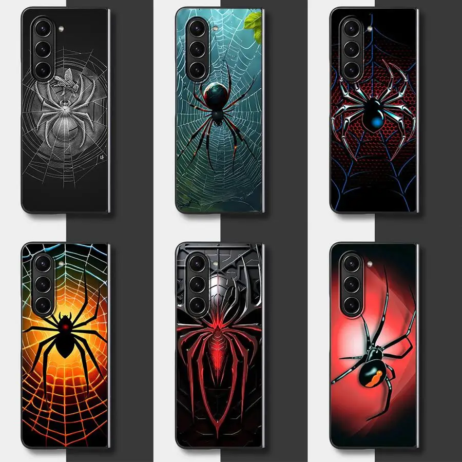 Halloween Spider Case for Samsung Galaxy Z Fold 8 Ultra ZFold7 ZFold4 Z Fold 7 6 3 ZFold6 ZFold5 Z Fold8Ultra Phone Shell