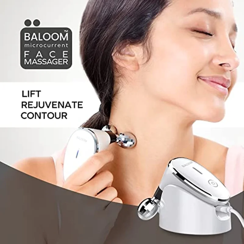 Microcurrent Facial Massager, Pele Apertando Cuidados, Remoção De Rugas, Anti Envelhecimento, Rejuvenescimento Da Pele, Face Lift, Acne Spot Tratamento, Tratamento