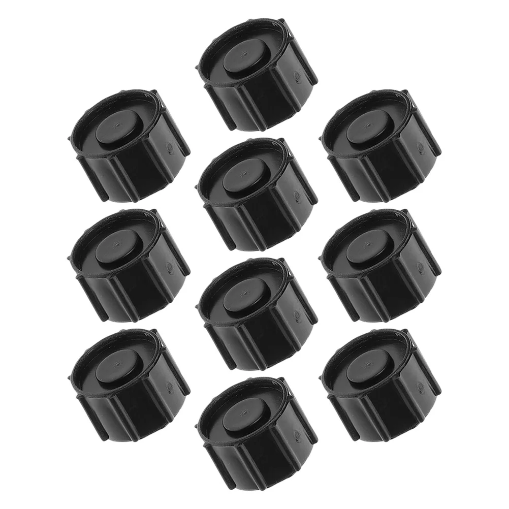 

10 Pcs Syringe Plug Dispensing Needle Cap Supplies Sealing Bottle Caps Plastic and Plugs