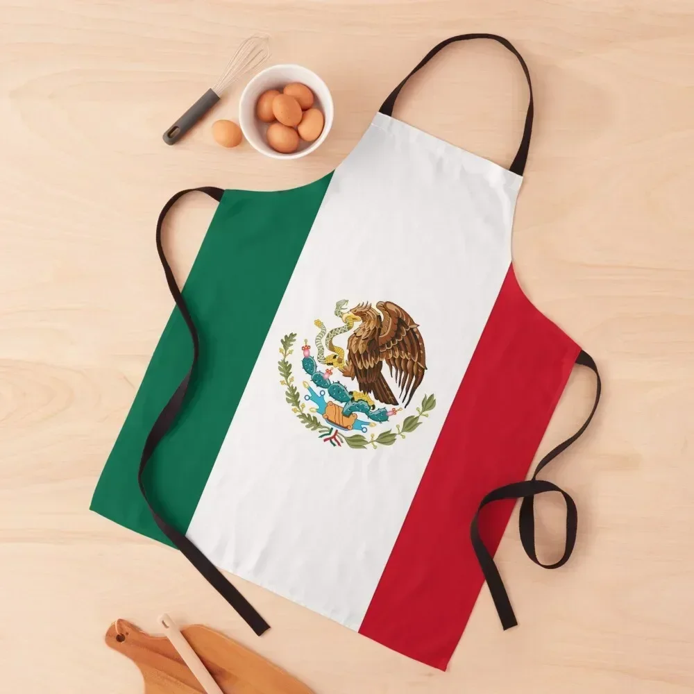 

Flag of Mexico, Mexican flag Apron Women's Christmas gift waterproof for women Kitchen Chef Apron