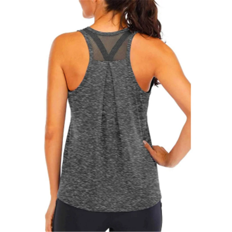 New Women Loose Sport Running T-shirts Breathable Mesh Gym Yoga Shirts Short Sleeve Fitness Training Workout Sportswear Top