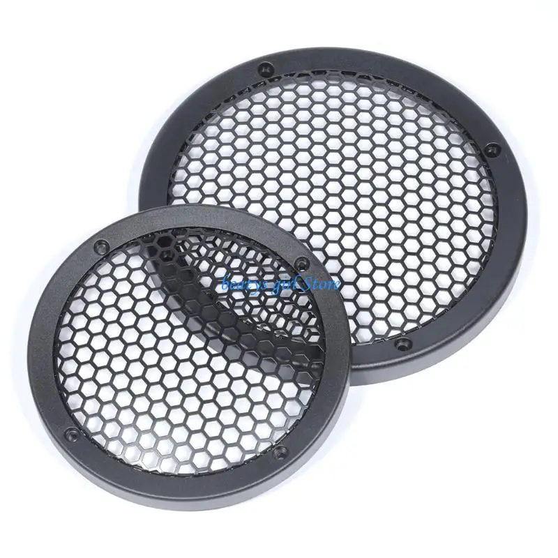 C7AB Black Circular Speaker Guard Cover for Cabinet Front Trim and Repair