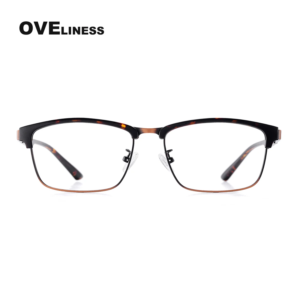 

Fashion men's eyeglasses frames Retro Glasses Frame for Men Optical Myopia Prescription glasses Square eyewear Vintage Spectacle