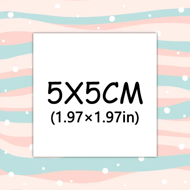 Variant: 5cmX5cm