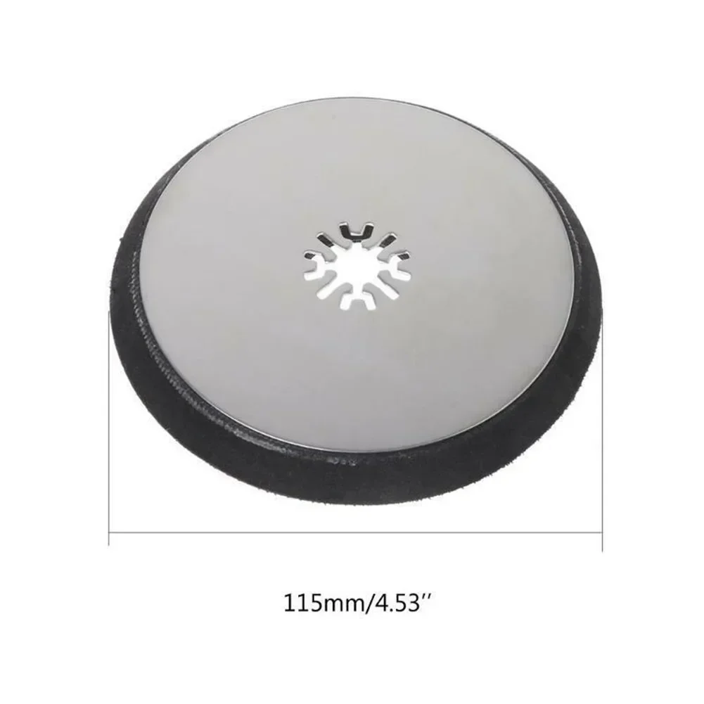 115mm Oscillating Polishing Wheel Round Sanding Pad Polishing Disc Back Pad For Fein Multi-tool Polisher Power Tools Accessories