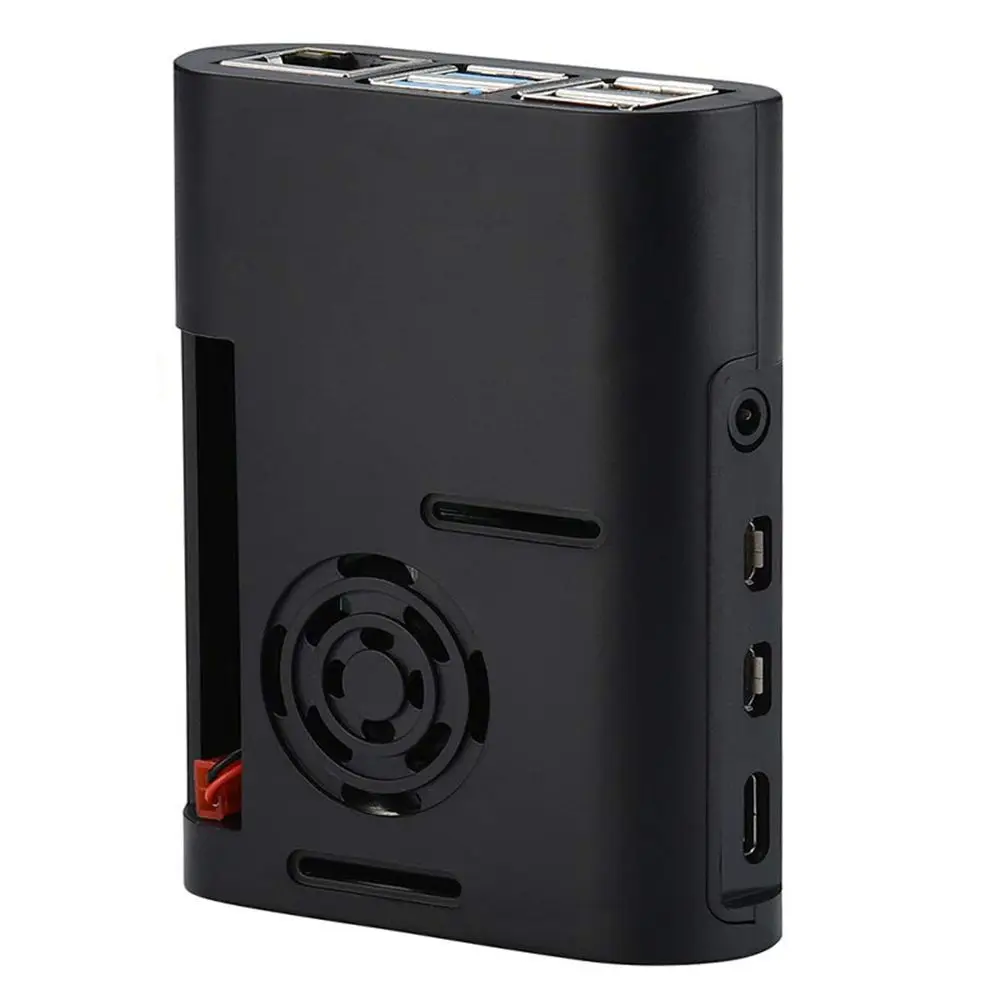 

Useful ASB Heatsink Cooler Black with Cooling Fan Shell Cover Case