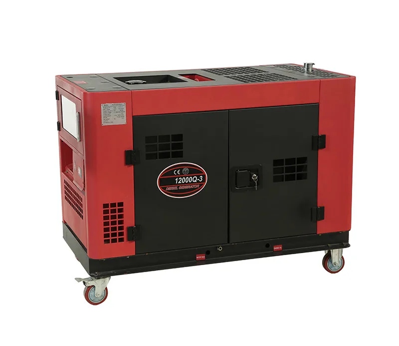 

10kw Air-cooled Silent Generator Diesel Generator for Home Generator 12V DC Electric Start 1500RPM 50/60hz 12000Q YLFDJ