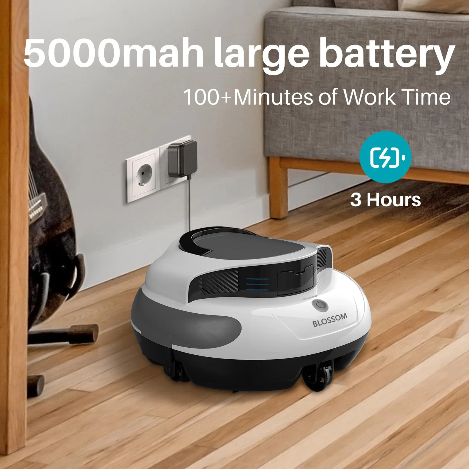 Automatic Pool Cleaning Robot Vacuum Cleaner Blossom PC100 120 min