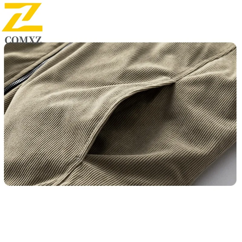 COMXZ Thick Winter Jacket Korean Fashion New Trendy Solid Color Travel Padding Coat Skiing Stylish Puffer Jacket Mens Clothing