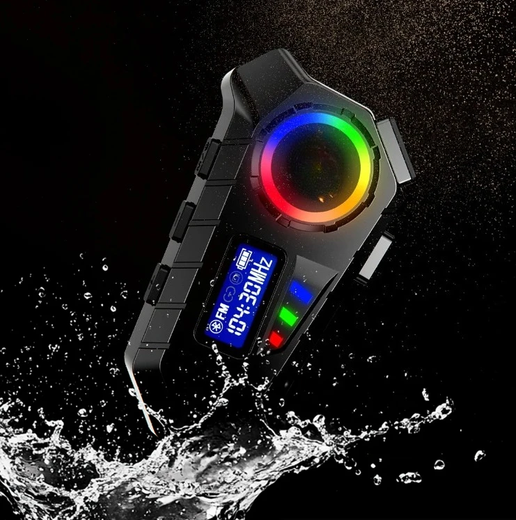 fone-de-ouvido-bluetooth-para-capacete-de-moto-y30-com-bluetooth-54-display-lcd-radio-fm-luz-rgb-500mah-72h-de-funcionamento-fone-sem-fio-para-moto