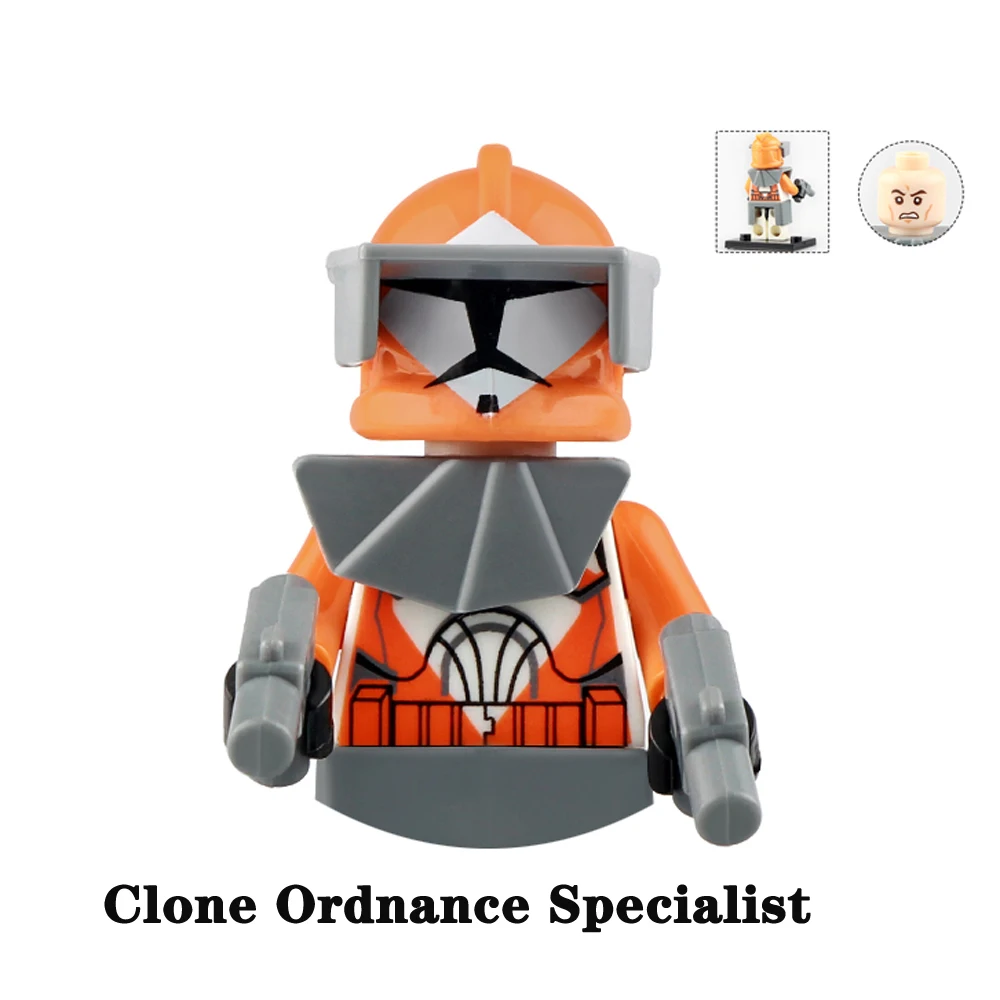 G0122 Clone Troopers Bouwstenen Commandant Cody Rex Hengsthowzer Ravage Jesse De Slechte Batch Bakstenen Elite Team Troopers Speelgoed