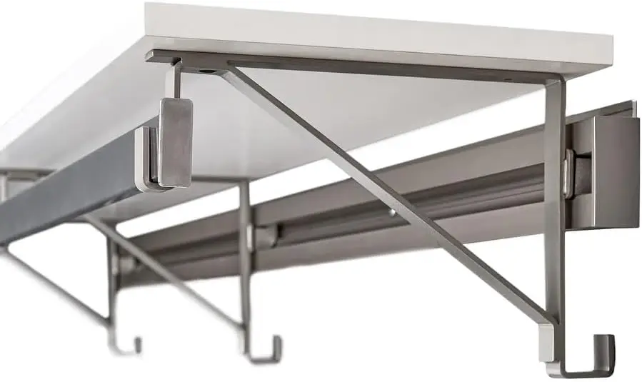 Arrangieren Sie ein Raum regal Single Hang Schrank System, 76 ", weiß