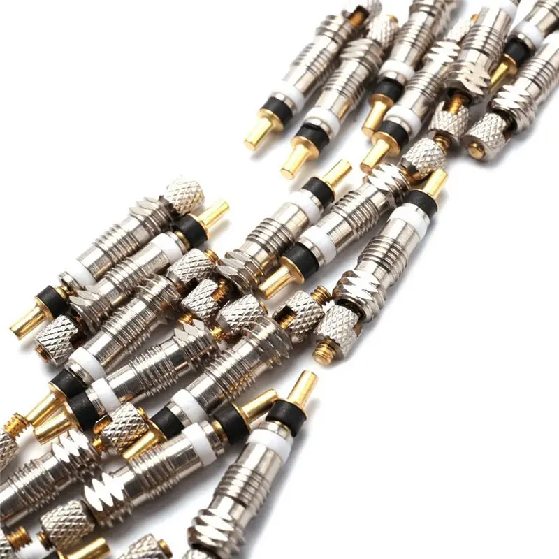 

[AD12] 90 Pcs Presta Valve Core Bike Replacement Tubeless Core for Tubeless Road MTB Bike,Bicycle Accessories
