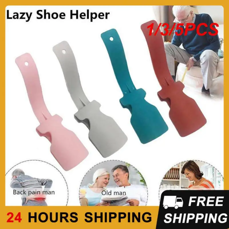 1/3/5PCS Lazy Shoe Helper Effortless Shoe Wearing Time-efficient Shoehorn For All Shoes Shoe Sturdy Slip Shoe