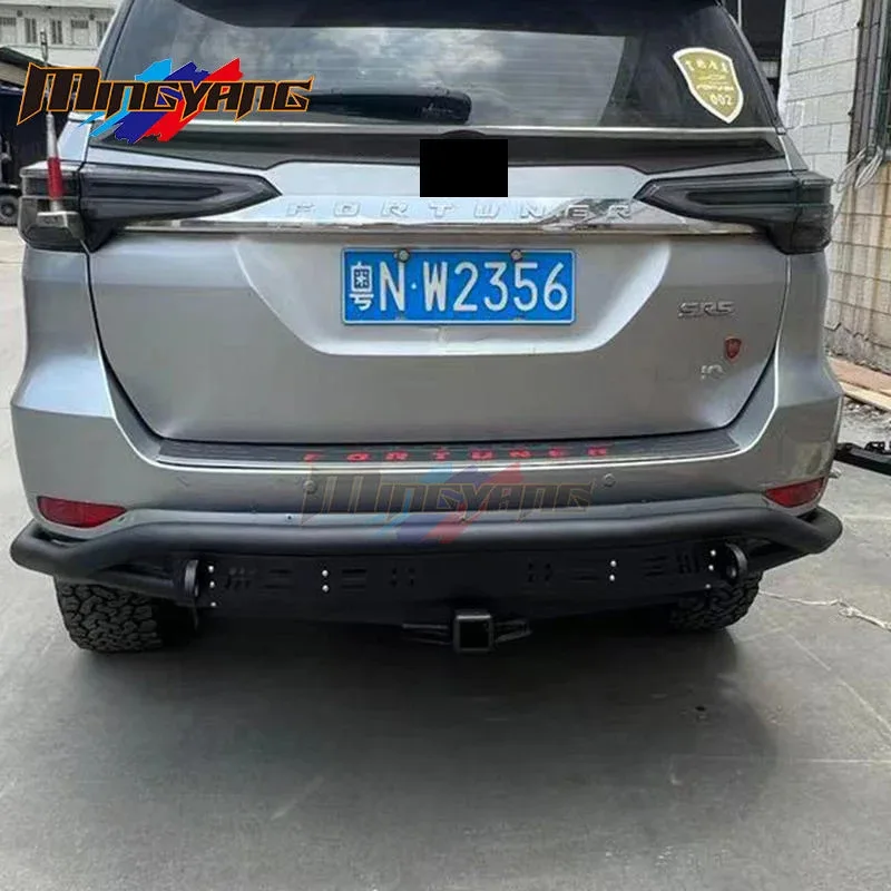 

Modification Rear Steel Guard Bull Bar off Road Parts 4X4 Offroad 2016+for Fortuner bar