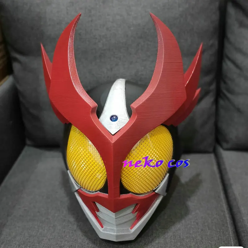 

Маска-шлем из смолы Nekocos Rider Agito Burning Form Shining Form, костюм для косплея, реквизит, игрушка, подарок на Хэллоуин, для ролевых игр