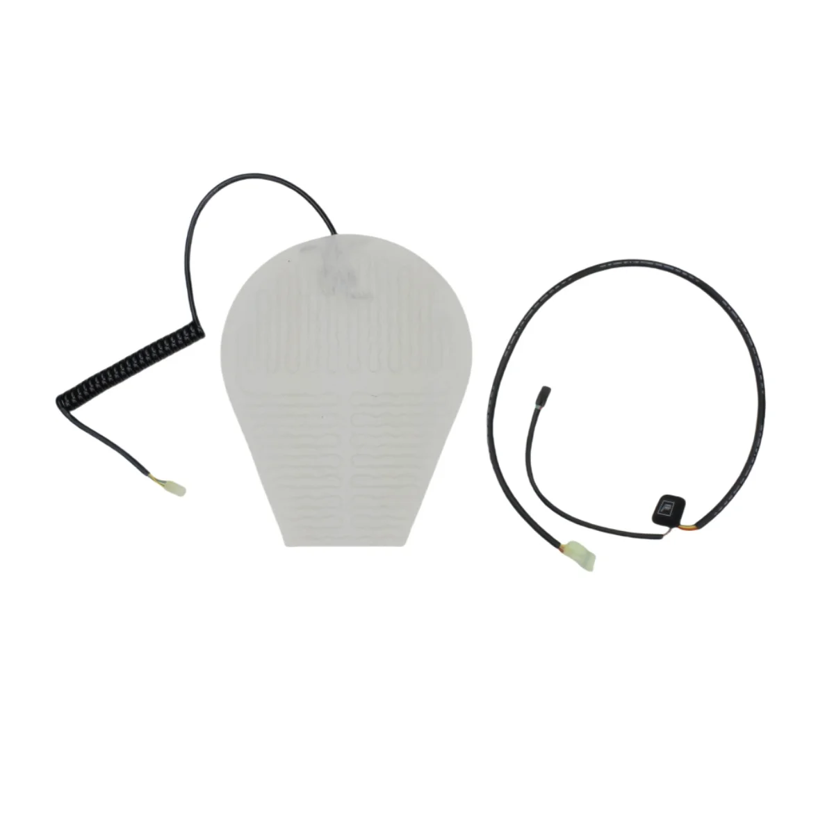 Motorcycle Accessories 12 V Fiber Motorcycle Seat Thermal Winter Heated Pad mat Waterproof Switch Button seat  heating cushions