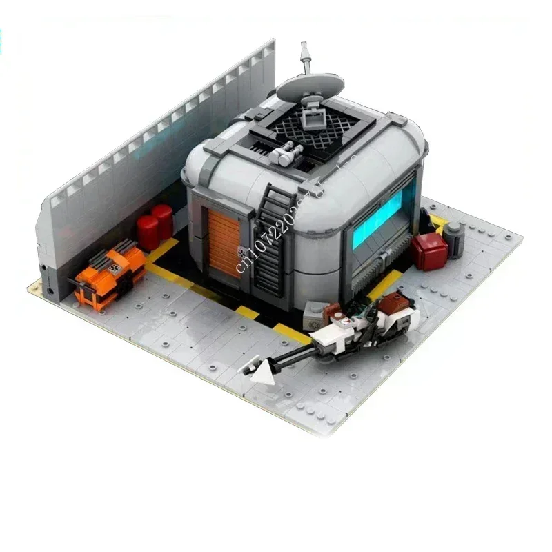 

798 шт. Императорская база # 1:1 космическая война, военный линкор MOC, сделай сам, день рождения, праздник, архитектура, головоломка, рождественский подарок для детей в возрасте