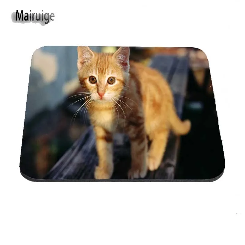 Mairuige Animais Gatos De Borracha Gaming Mouse Pad Desk Mat 18*22/25*29/25*20cm Mousepad Descanso De Pulso Mouse Mat Kawaii Desk Acessórios