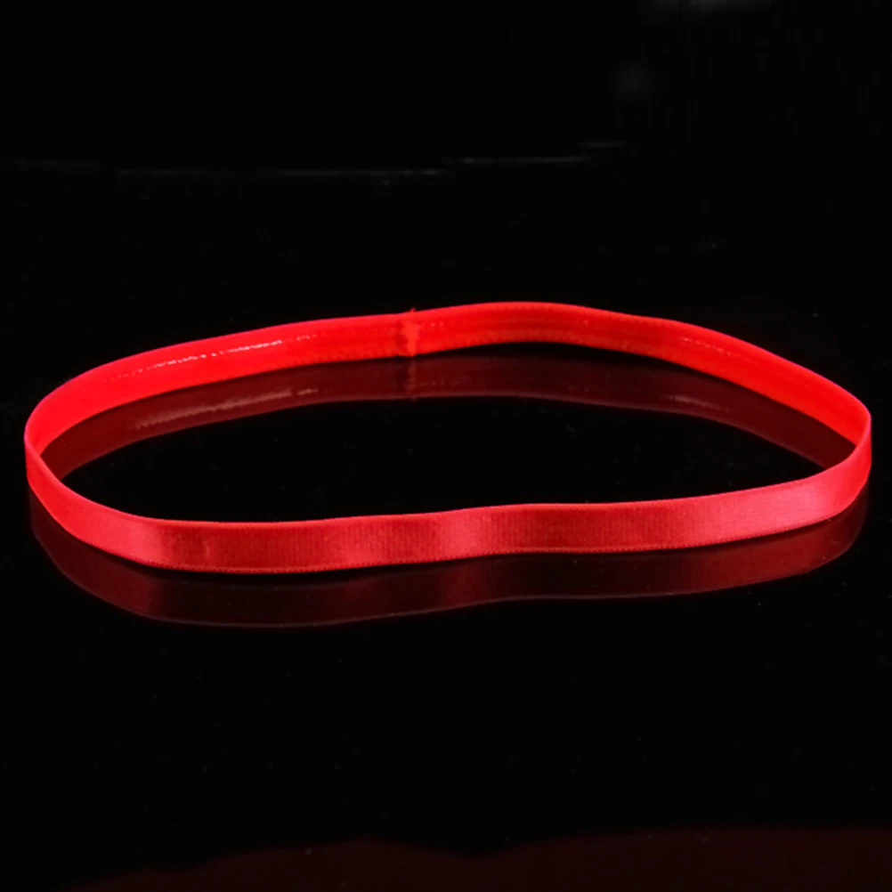 

Anti-slip Sports Hairband Women Silicone Bands Elastic Headscarf Non-toxic Ultra-thin Fitness Running Yoga Hair Care Styling