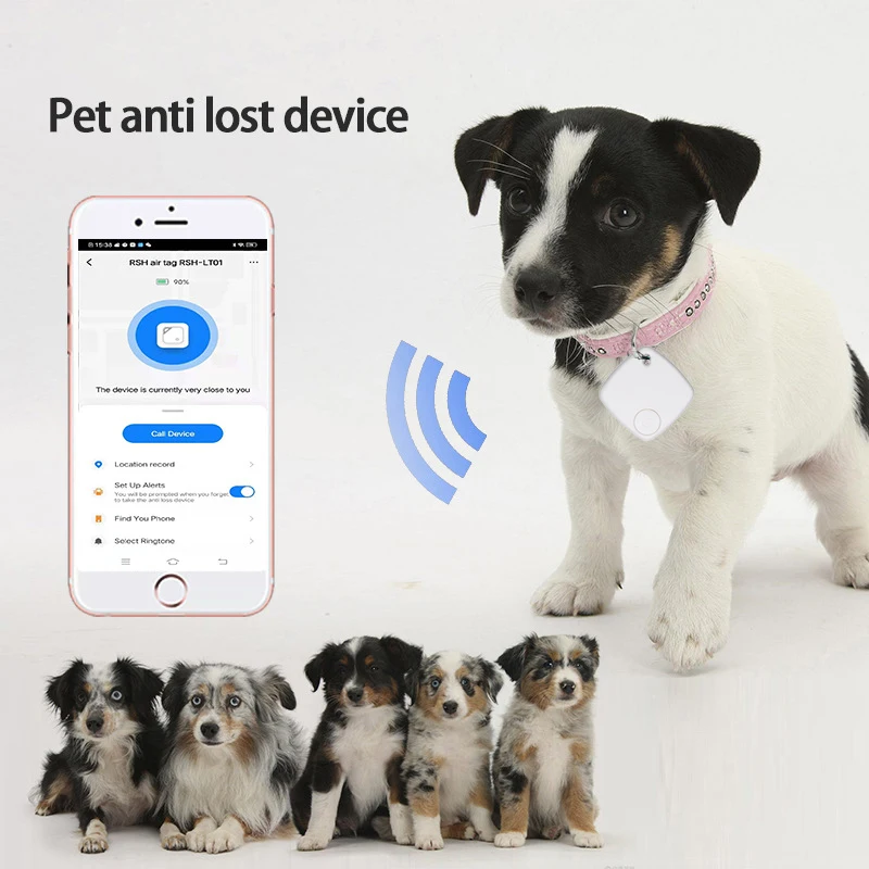 

Key Wallet Pet Finder Wireless Tracker Two-way Search Bluetooth Intelligent Loss Prevention Device Smart Tag Anti-Lost Alarm