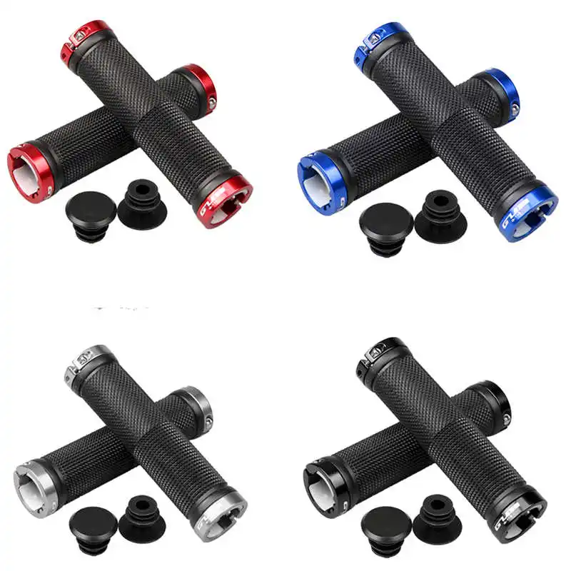 GUB Bike Grips Cycling Handle grip Lockable For MTB Road Bicycle Handlebar Grip lock Aluminum Alloy + Rubber elcik Parts