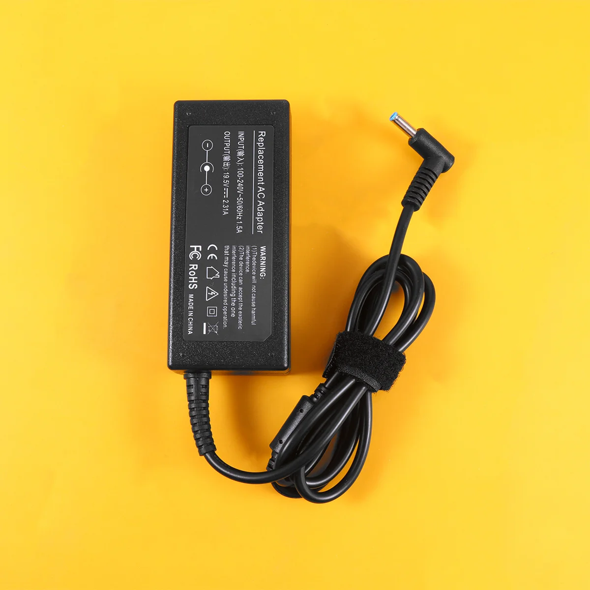 

Notebook Power Adapter 19.5V 2.31a Fast Durable Portable Saver Mode Overcharge Protection Laptop for