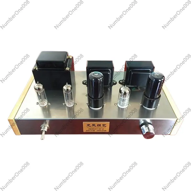 6N2 6P6P Single-Ended Tube Amplifier Kit/Finished, HiFi Class A Vacuum Tube Power Amp 6W for Desktop DIY
