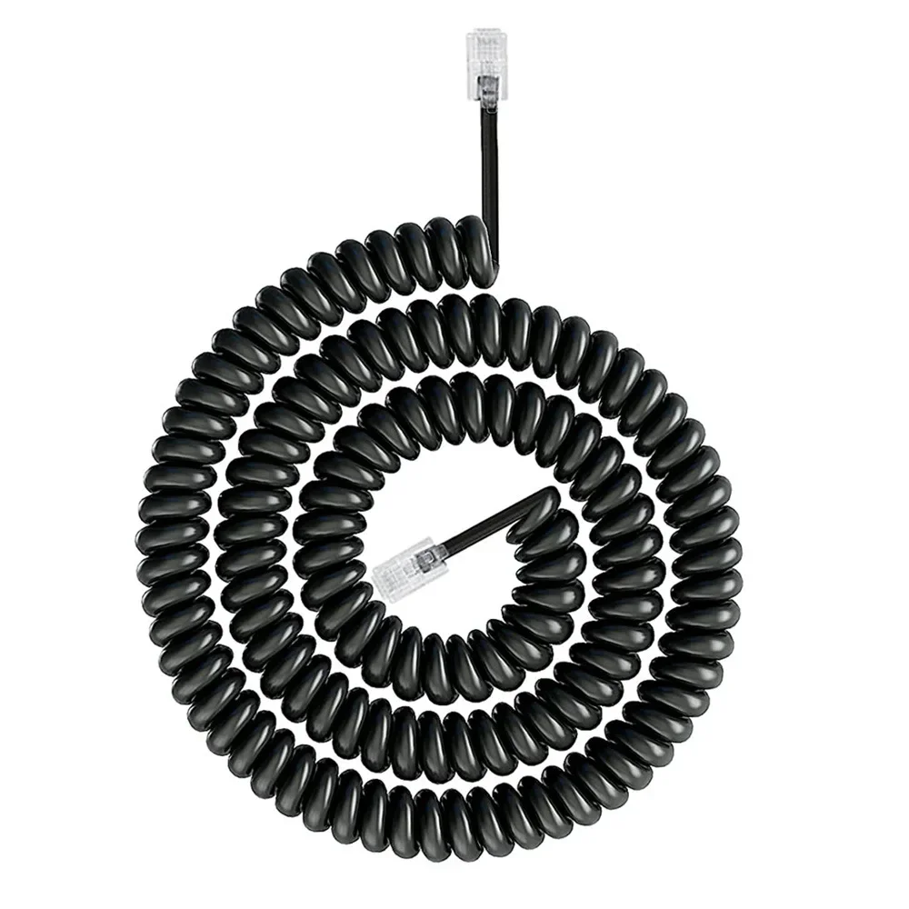 Cable telefónico RJ11/RJ22 para línea fija, sin enrollar