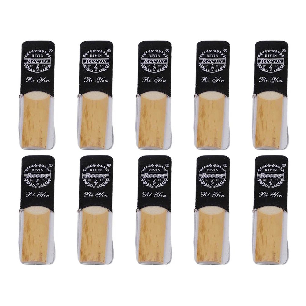 10Pcs Eb Alto Saxophone Reeds Sax Accessories Strength 1 5 2 0 2 5 3 0 3 5 4 0 Enhance Your Musical Performance