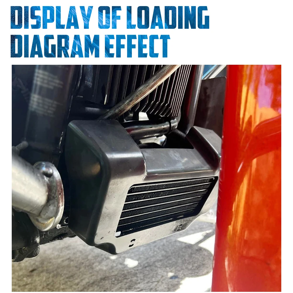 Oil Cooler Radiator Motorcycle Water Tank Adapter For Harley Street Electra Glide FLHTC Touring Road King FLHR Ultra 2009-2016