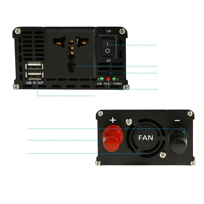 Convertitore sinusoidale modificato ad alta efficienza da 2500 W per energia solare