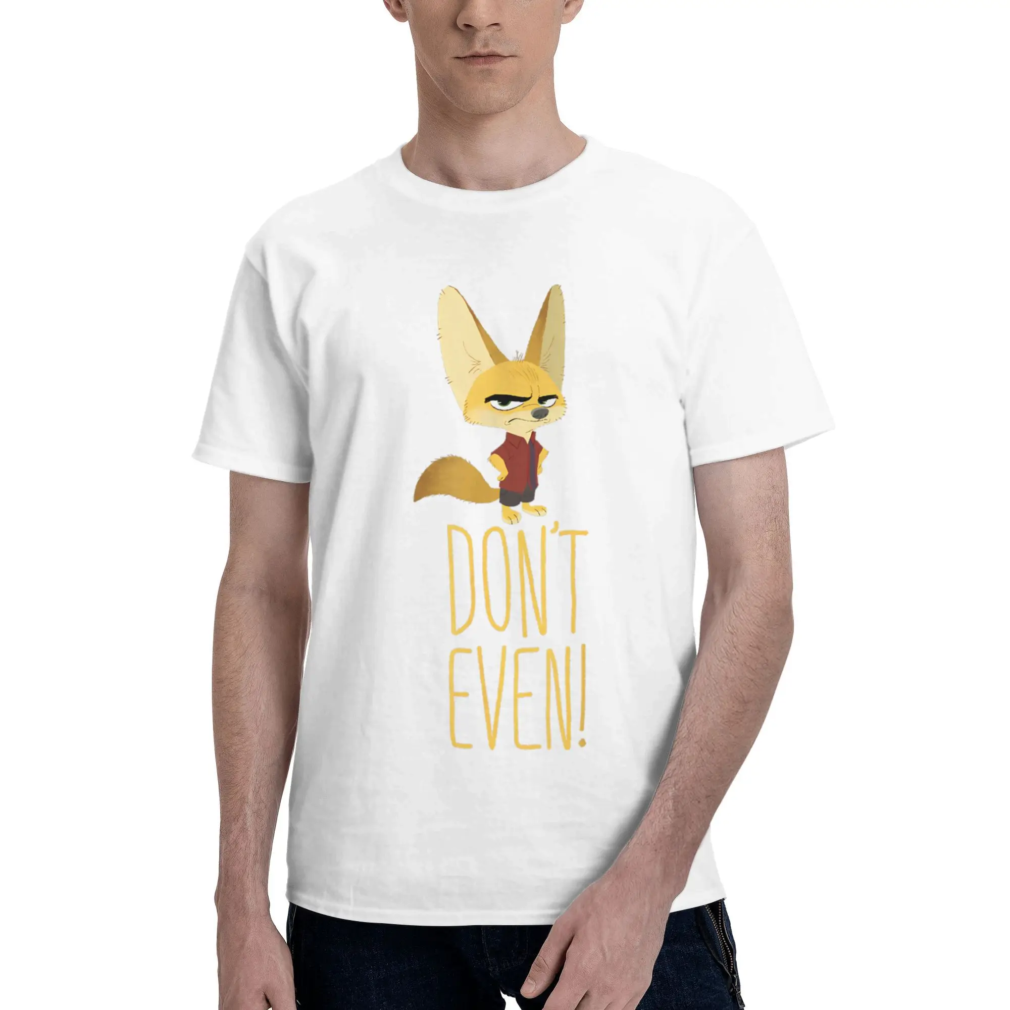 

Zootopia Don't Even Tee Shirt for Men Women Printed T Shirts Cotton Clothing