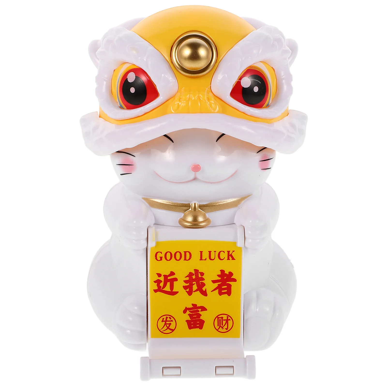 

Solar Powered Dancing Figure Car Dashboard Ornament Feng Shui Wealth Welcoming Maneki Neko Good Luck Statue