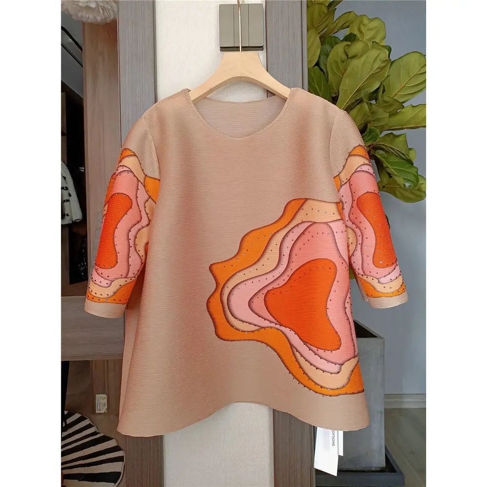 Pullover Hot Diamond Top 2023 Autumn New Fashion Loose Fit  women clothing  vintage clothes  harajuku  tops