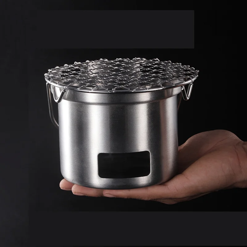mini brazier stand for camping household