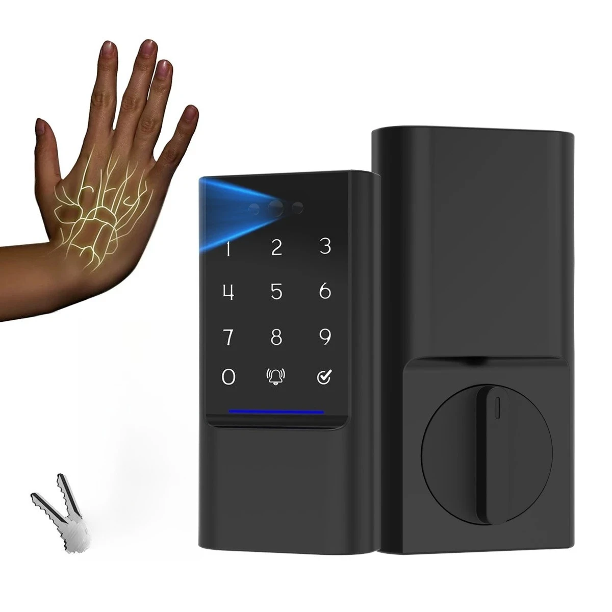 Fully automatic security door lock 2