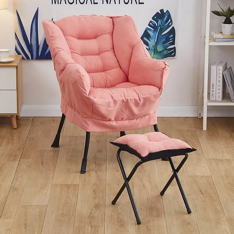 Internet rossa sedia pigra comoda seduta divano singolo sedia dormitorio studenti universitari sedia da dormitorio con schienale