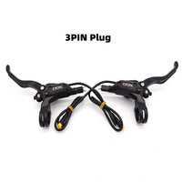 XOD Electric Bicycle Brake Handle 3Pin Plug E-bike Brake Lever For XOD BAFANG