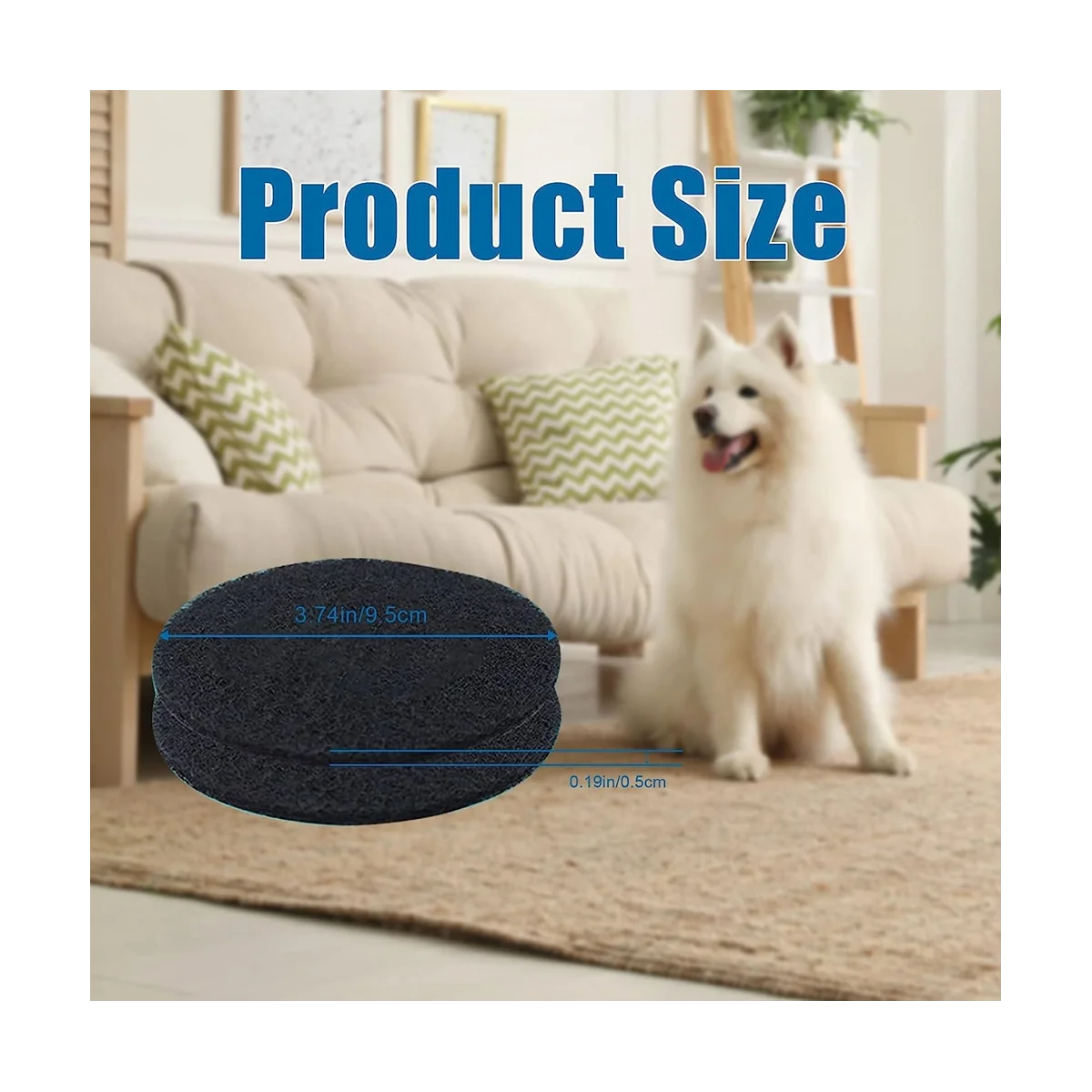 هيبا تصفية استبدال الإسفنج ل neakasa/neabot p1 برو ، الحيوانات الأليفة الاستمالة عدة والفراغ ، 10 قطعة