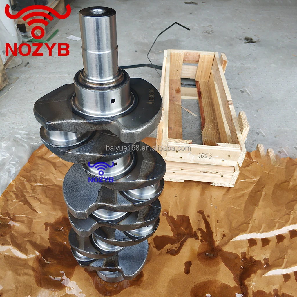 Factory direct sales excavator parts 4D95 engine crankshaft For PC60-7 PC60-8 PC130 crankshaft 6202-33-1100 6204-33-1100