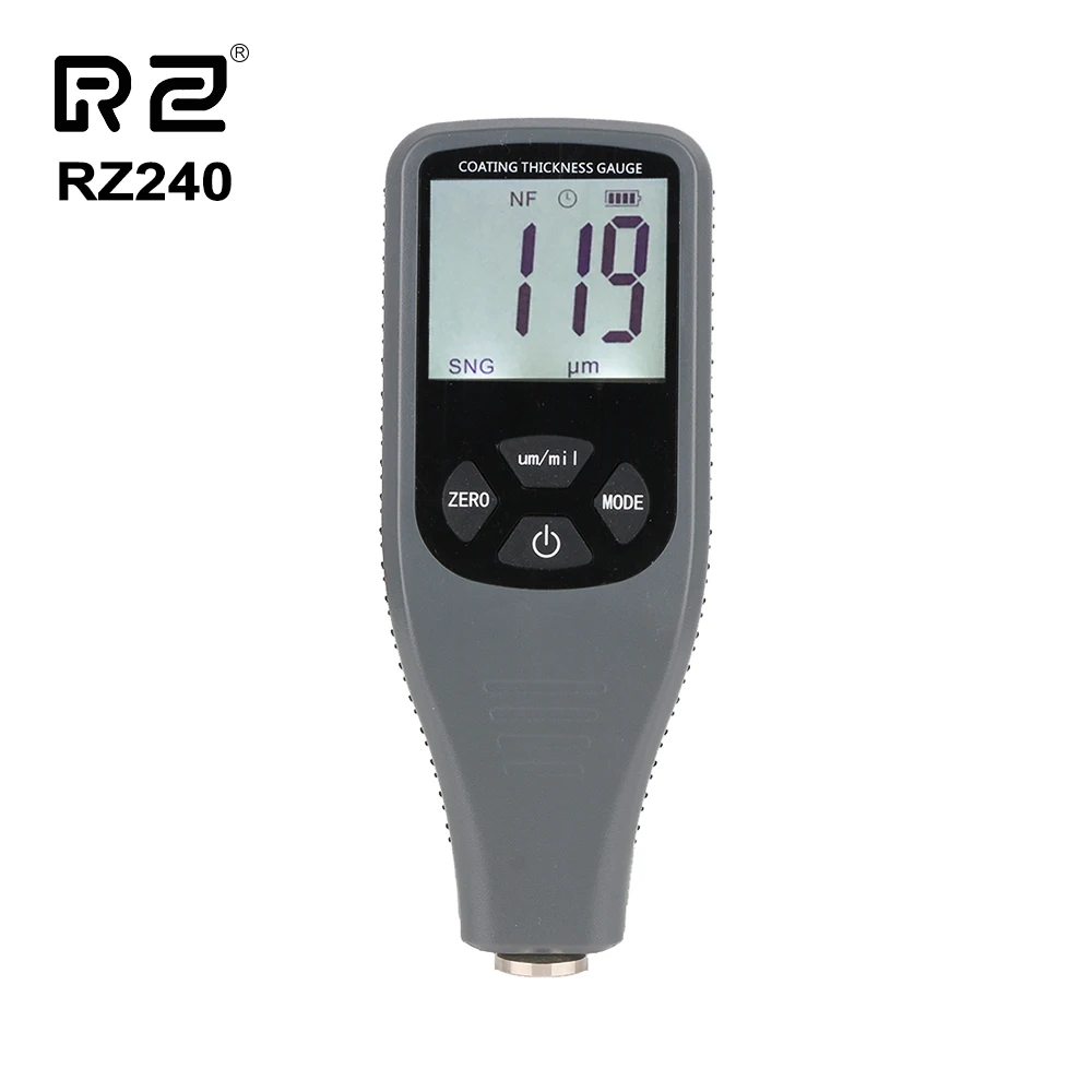 

Coating Thickness Gauge Digital Coating Paint Thickness Gauge Meter Tools Ferrous and non-Ferrous 2 in 1 RZ240