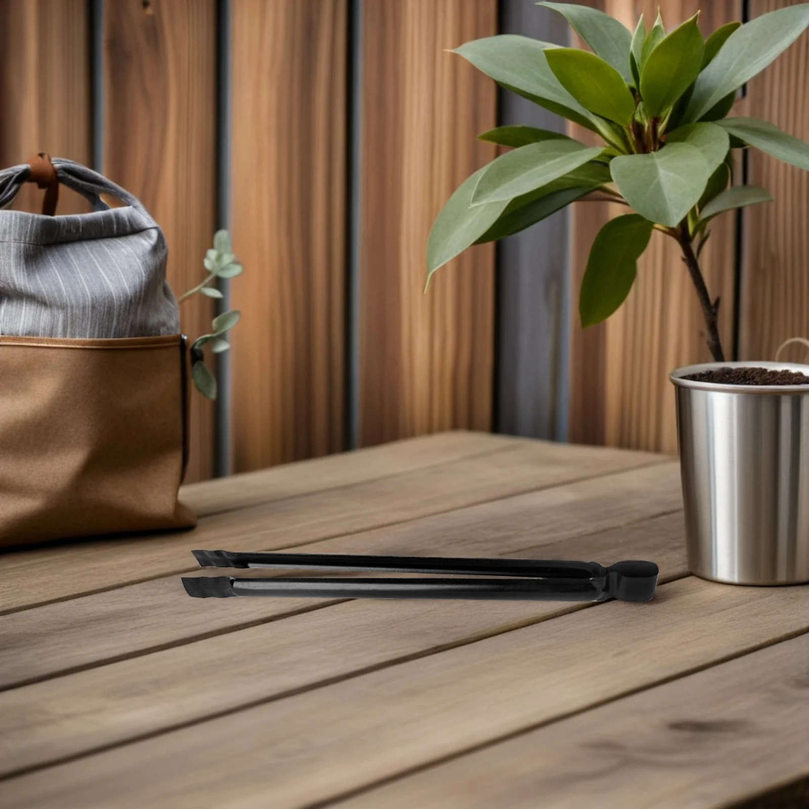 

3pcs Barbecue Charcoal Clamp Tongs Heavy Duty Iron Long Handle For Outdoor Grill Campfire Pit Rustproof Non-Slip Bbq Tools